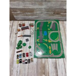 ERTL‎ USA Train Track Building Blocks Set with Vehicles and Accessories